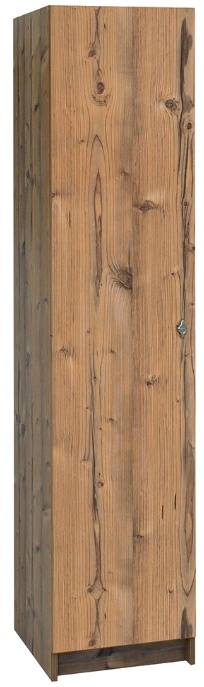 Šatní skříňka 1-dveřová 1970x420x500mm, lamino