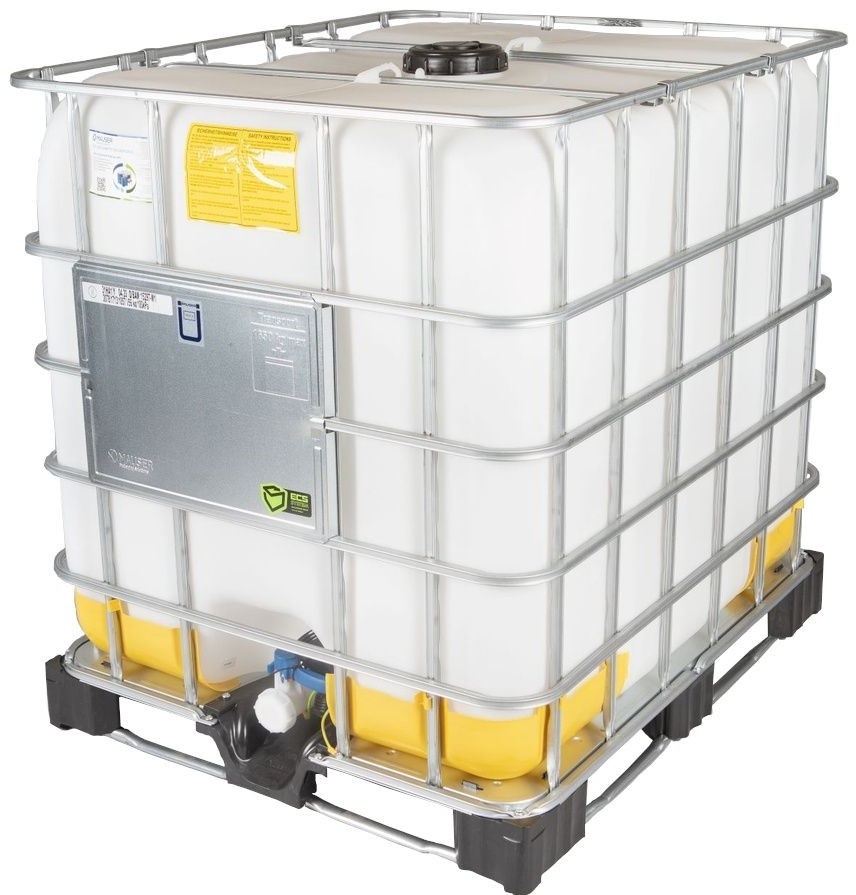 IBC kontejner MAUSER ANTISTATIC 1000 l, kovo/plastová paleta