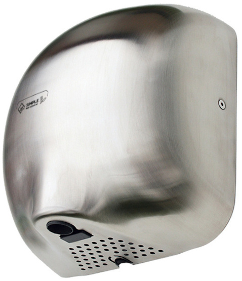 Osoušeč rukou Jet Dryer Simple stříbrný