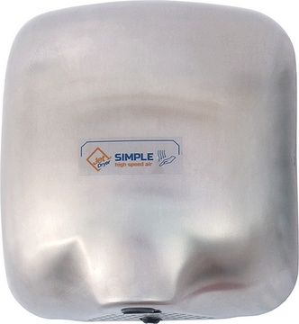 Osoušeč rukou Jet Dryer Simple stříbrný