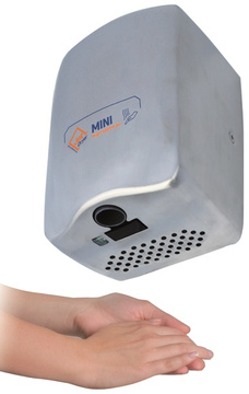 Vysoušeč rukou Jet Dryer Mini kovový stříbrný