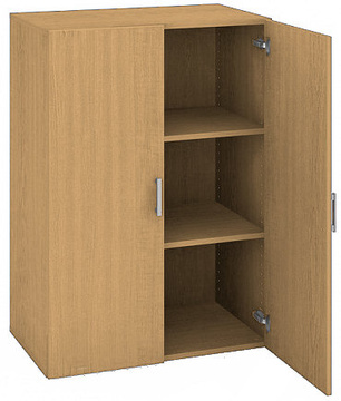 Kancelářská skříň střední D 3 80 01 - buk