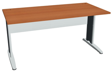 Kancelářský pracovní stůl Cross rovný - CS 1600 třešeň