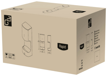 Vysoušeč rukou G21 Rapid White