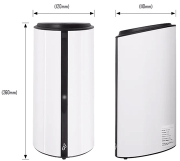 Bezdotykový dávkovač tekutého mýdla Donner DROP (Gel) bílý ABS plast