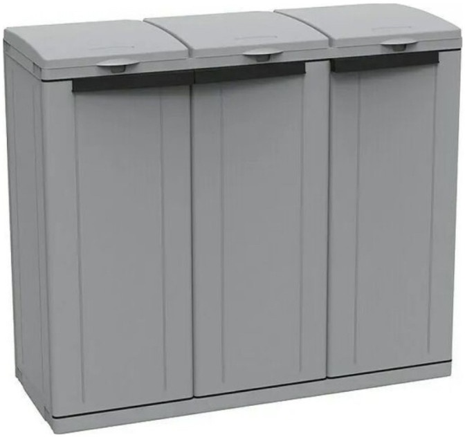 Odpadkový koš TERRY ECOLINE 3 na tříděný odpad 3x110 L