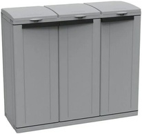 Odpadkový koš TERRY ECOLINE 3 na tříděný odpad 3x110 L
