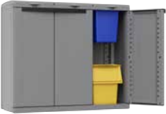 Odpadkový koš TERRY ECOLINE 3 na tříděný odpad 3x110 L