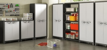 Zahradní plastová skříň KETER TITAN MultiSpace, šedá