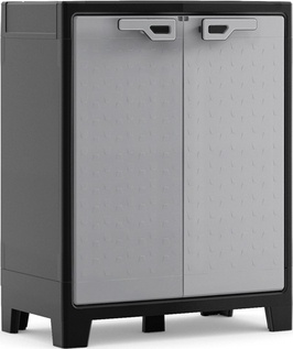 Zahradní plastová skříň KETER TITAN Low Cabinet, šedá