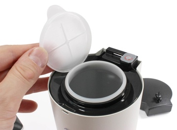 Automatický dávkovač pěnového mýdla Donner ROUND (Foam) bílý kovový