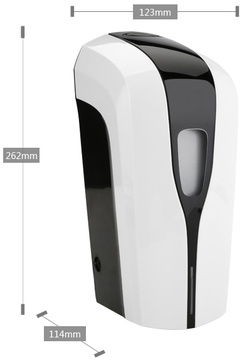 Automatický dávkovač tekuté dezinfekce Donner MIST (Liquid) bílý ABS plast