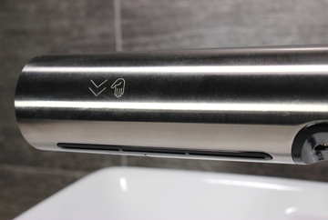Senzorová vodovodní baterie s vysoušečem rukou Jet Dryer AIRTAP 2v1 nerez