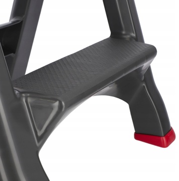 Plastové schůdky CURVER STEP DOUBLE, černé