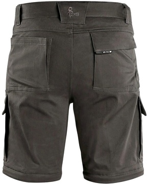 Pánské kalhoty do pasu CXS VENATOR s odepínacími nohavicemi, khaki, vel. 46