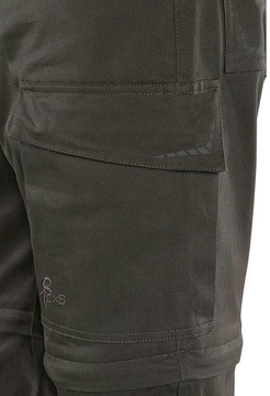 Pánské kalhoty do pasu CXS VENATOR s odepínacími nohavicemi, khaki, vel. 46