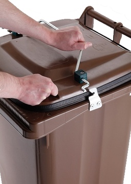 Popelnice na gastroodpad 120l na kolečkách