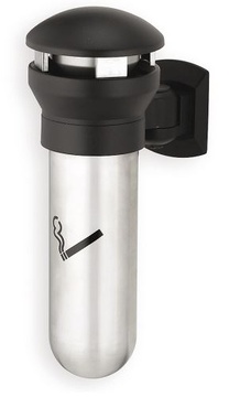 Nástěnný nerezový popelník 2,3 l