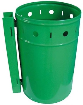 Závěsný odpadkový koš 20l zelený