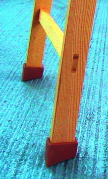Dřevěné malířské štafle HOBBY ZARGES 2 x 4 příčky