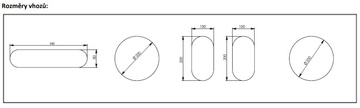 Pětikomorový koš na tříděný odpad 3x110 l a 2x54 l