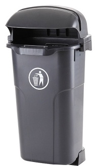 Odpadkový koš Urban 50l černý
