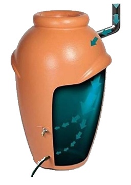 Zásobník na dešťovou vodu AQUACAN 210l, šedý