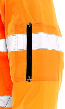 Zimní reflexní bunda Canis Leeds 2v1 oranžová, vel. XL