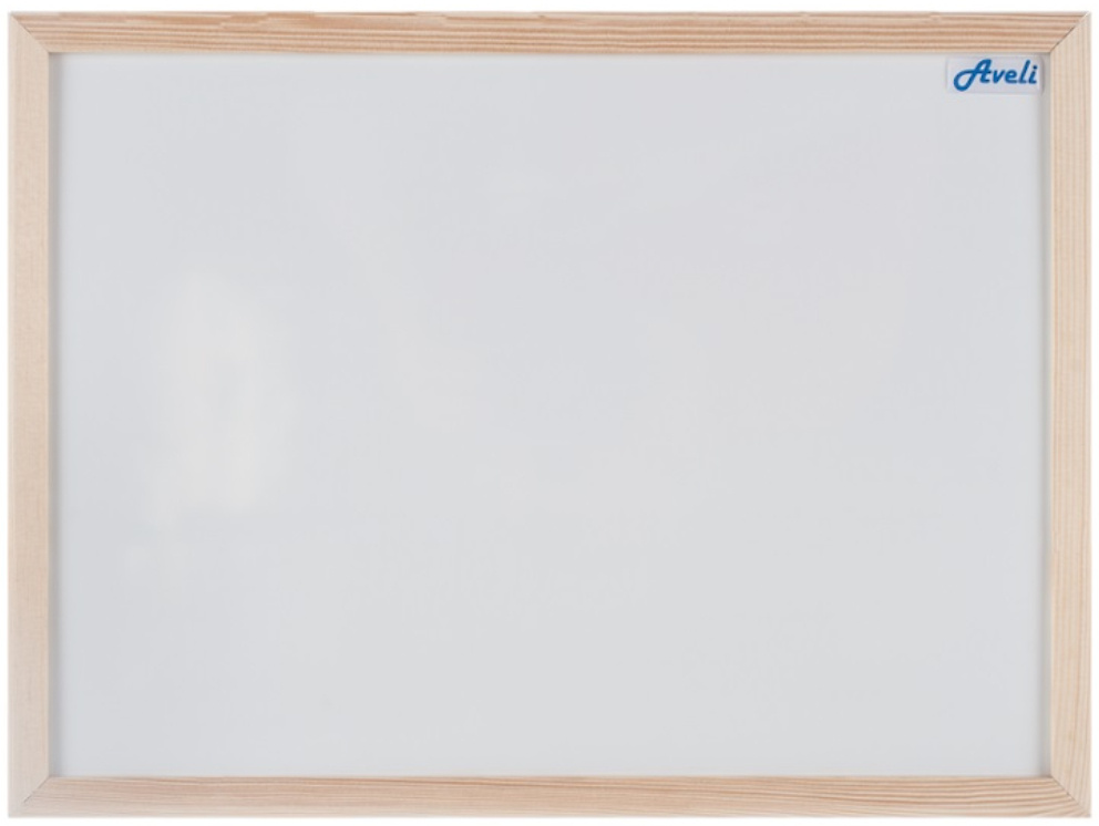 Magnetická tabule AVELI v dřevěném rámu 90x60 cm