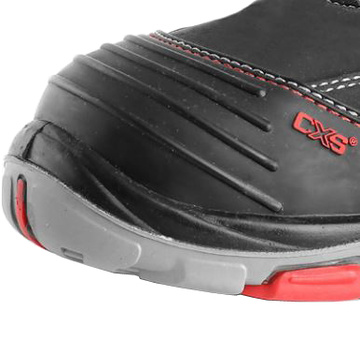 Pracovní polobotky CXS ROCK APLIT S3 černo-červené, vel. 39
