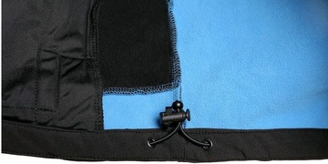 Pánská softshellová bunda CXS DURHAM, černo - modrá, vel. S