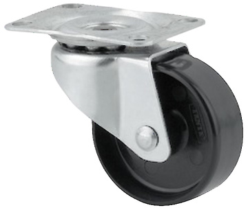 Otočné přístrojové kolečko bez brzdy TENTE COMPACTA 32 mm, nosnost 20 kg