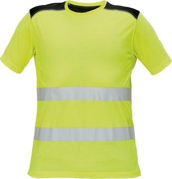 Reflexní tričko Cerva KNOXFIELD HV T-SHIRT žluté, vel. XS