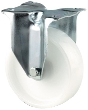 Pevné pojezdové kolečko TENTE ALPHA 125 mm, nosnost 275 kg