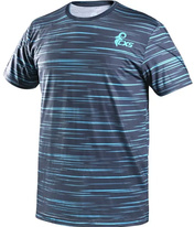Pánské funkční tričko CXS SPORTY COOL, krátký rukáv, modré, vel. M