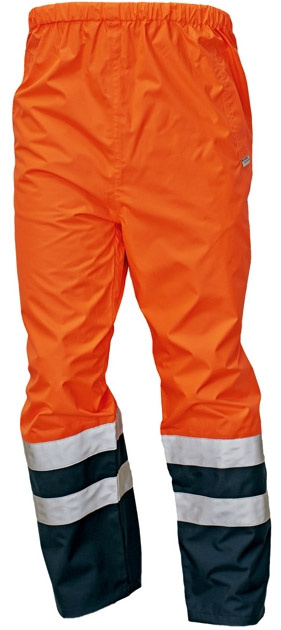 Reflexní kalhoty Cerva EPPING oranžová/navy vel. 2XL