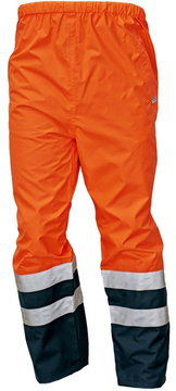 Reflexní kalhoty Cerva EPPING oranžová/navy vel. 2XL