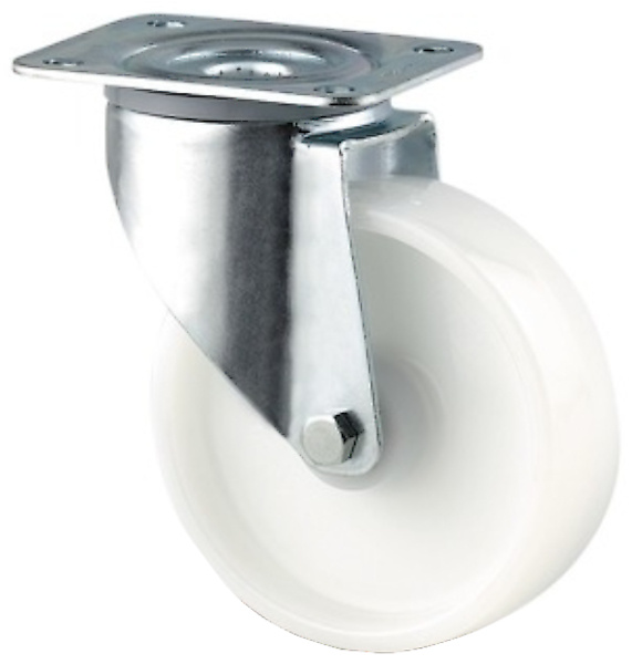 Otočné přístrojové kolečko TENTE ALPHA 125 mm, nosnost 275 kg