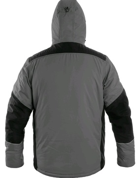 Zimní bunda CXS BALTIMORE šedo-černá, vel. 2XL