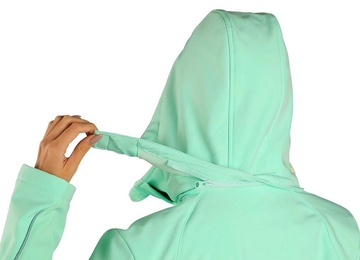 Dámská softshellová bunda CXS NEVADA mátová, vel. 2XL