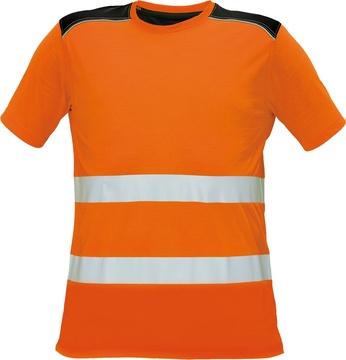 Reflexní tričko Cerva KNOXFIELD HV T-SHIRT oranžové, vel. 2XL