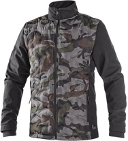 Pánská bunda CXS CAMO maskáčovo-černá, vel. L