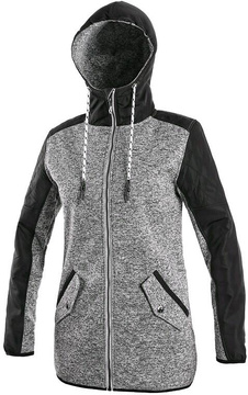 Dámská bunda CXS CAPE, šedo-černá, vel. 3XL