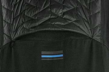 Pánská bunda CXS LEONIS černá s HV modro-červenými doplňky, vel. 3XL