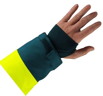 Pánská reflexní bunda CXS BEDFORD WINTER žluto-petrolová, vel. 3XL
