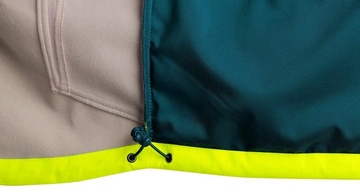 Pánská výstražná bunda CXS BEDFORD, žlutá reflexní-petrolová, vel. 3XL