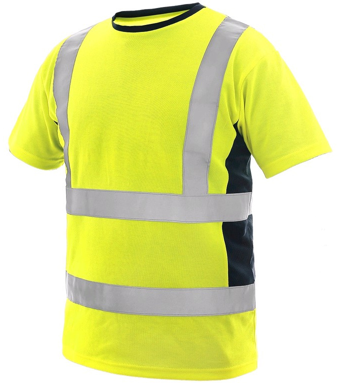Reflexní tričko CXS EXETER žluto-modré, vel. 3XL