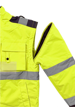 Reflexní zimní bunda CXS Luton 2v1 žluto-modrá vel. 3XL