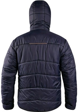 Reflexní zimní oboustranná bunda CXS CHESTER oranžovo-modrá, vel. 3XL
