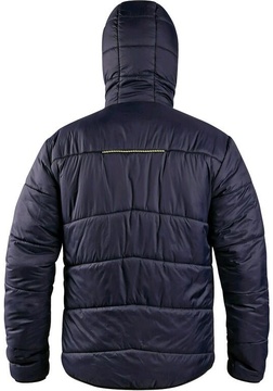 Reflexní zimní oboustranná bunda CXS CHESTER žluto-modrá, vel. 3XL
